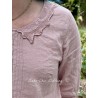 robe 55891 JOSEFINA voile de coton brodé Mauve pâle Ewa i Walla - 18