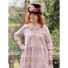 robe 55891 JOSEFINA voile de coton brodé Mauve pâle Ewa i Walla - 4