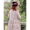 robe 55891 JOSEFINA voile de coton brodé Mauve pâle Ewa i Walla - 7