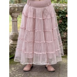 jupe 22275 SANDRA tulle Mauve pâle Ewa i Walla - 1