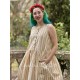 robe 55896 BIRGITTA coton Rayé jaune Ewa i Walla - 4