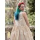 robe 55896 BIRGITTA coton Rayé jaune Ewa i Walla - 7