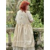 robe 55896 BIRGITTA coton Rayé jaune Ewa i Walla - 14