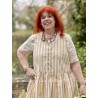 robe 55896 BIRGITTA coton Rayé jaune Ewa i Walla - 11
