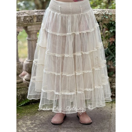skirt 22275 SANDRA Bone tulle Ewa i Walla - 1
