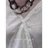 robe 55897 ALBERTA organdie et tulle Ivoire Ewa i Walla - 21