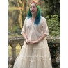 robe 55897 ALBERTA organdie et tulle Ivoire Ewa i Walla - 11