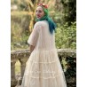 robe 55897 ALBERTA organdie et tulle Ivoire Ewa i Walla - 14