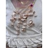 collier GRAPPE en papier teinture végétale Les Ours - 1