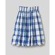jupe 22177 BERTIN coton Carreaux bleus Ewa i Walla - 22