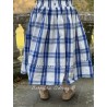 jupe 22177 BERTIN coton Carreaux bleus Ewa i Walla - 6
