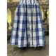 jupe 22177 BERTIN coton Carreaux bleus Ewa i Walla - 20