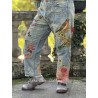 jean's Birdlover Miner in Washed Indigo Magnolia Pearl - 2