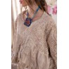 chemisier Dea in Swan Magnolia Pearl - 17