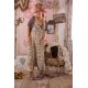 salopette Frankie in Luna Stripe Magnolia Pearl - 14