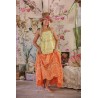 skirt Eyelet in Arancia Magnolia Pearl - 22