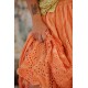 skirt Eyelet in Arancia Magnolia Pearl - 27