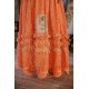 skirt Eyelet in Arancia Magnolia Pearl - 26