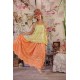 skirt Eyelet in Arancia Magnolia Pearl - 21
