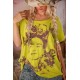 T-shirt Butterfly Despierta Corazon in Krewe Magnolia Pearl - 8
