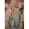 blouse Jodi in Seafoam Gray Magnolia Pearl - 16