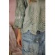blouse Jodi in Seafoam Gray Magnolia Pearl - 18