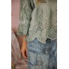 blouse Jodi in Seafoam Gray Magnolia Pearl - 18