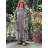 robe Marguerite in Ember Glow Magnolia Pearl - 14