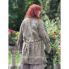 robe Marguerite in Ember Glow Magnolia Pearl - 10
