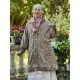 robe Marguerite in Ember Glow Magnolia Pearl - 2