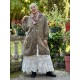 scarf Handkerchief in Chocolate Poppy Magnolia Pearl - 2