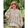 chemisier Dea in Swan Magnolia Pearl - 9