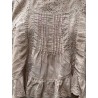 chemisier Dea in Swan Magnolia Pearl - 24