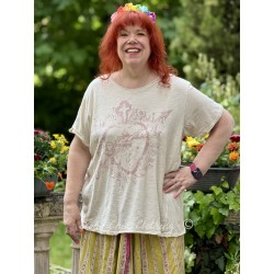 T-shirt Sovereign Heart in Moonlight Magnolia Pearl - 1