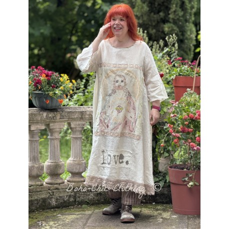 robe Junipero in Moonlight Magnolia Pearl - 1