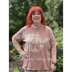 T-shirt Hang Loose in Bisou Magnolia Pearl - 1