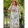 robe Flor De La Pasion Lula in Moonlight Magnolia Pearl - 10