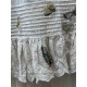 robe Flor De La Pasion Lula in Moonlight Magnolia Pearl - 34