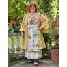 robe Flor De La Pasion Lula in Moonlight Magnolia Pearl - 17