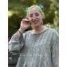 blouse Jodi in Seafoam Gray Magnolia Pearl - 10