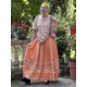 skirt Eyelet in Arancia Magnolia Pearl - 6