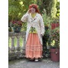 skirt Eyelet in Arancia Magnolia Pearl - 17