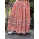 skirt Eyelet in Arancia Magnolia Pearl - 10