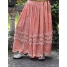 jupe Eyelet in Arancia Magnolia Pearl - 10