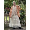 chemisier Dea in Swan Magnolia Pearl - 8