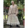 chemisier Dea in Swan Magnolia Pearl - 5