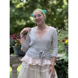 cache-cœur ULYSSE crochet coton Bleu Les Ours - 1