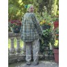chemise Landes in Uncle Joe's Plaid Magnolia Pearl - 6