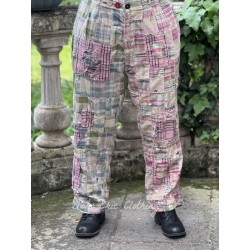 pants Charmie in Madras Pink Magnolia Pearl - 1
