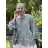 blouse Jodi in Seafoam Gray Magnolia Pearl - 9
